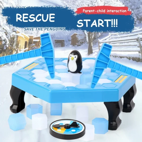 Penguin Trap Ice Breaker Game