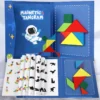 Random NIKO Magnetic Geometric Tangram