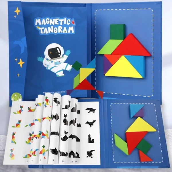 Random NIKO Magnetic Geometric Tangram