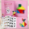 Random NIKO Magnetic Geometric Tangram