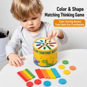NIKO Color and Shape Sorting Bucket