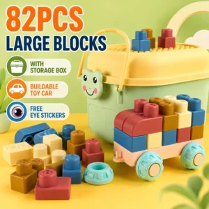 NIKO 82PCS Soft Blocks Set