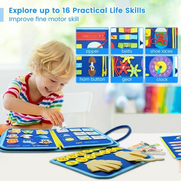 Random Baby DIY Busy Board