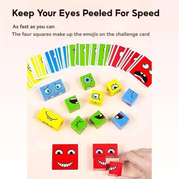 Face Changing Cube Blocks Game