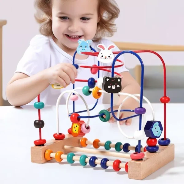 NIKO Wooden Bead Maze Toy