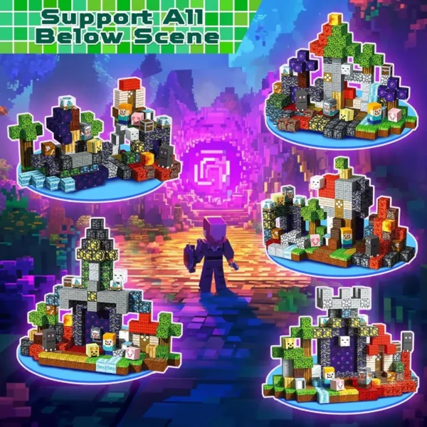 my-11134207-820ld-mpua3qz6pxj650.webp Magnetic Building Blocks Cave Adventure Set