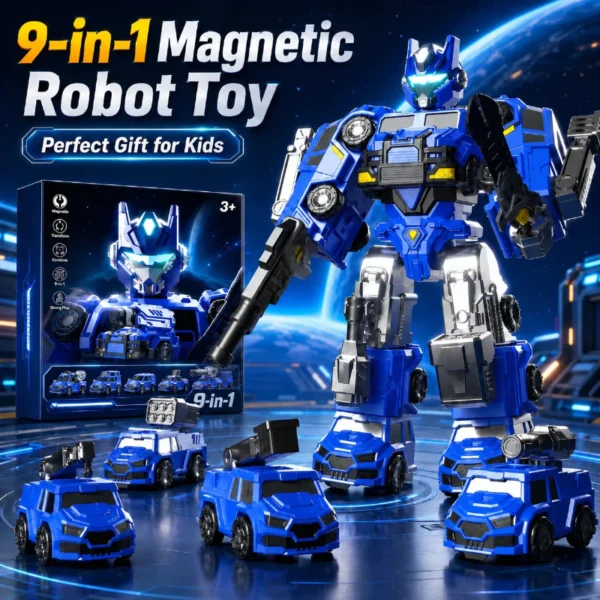 NIKO 9 in 1 Magnetic Robot Toy
