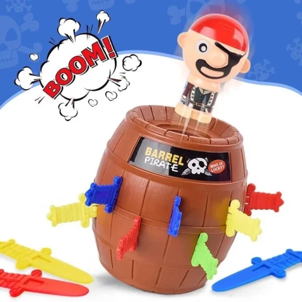 Barrel Pirate Sword Game