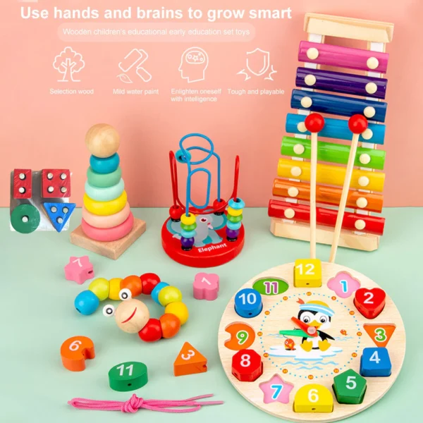 GeeToy Montessori Building Blocks