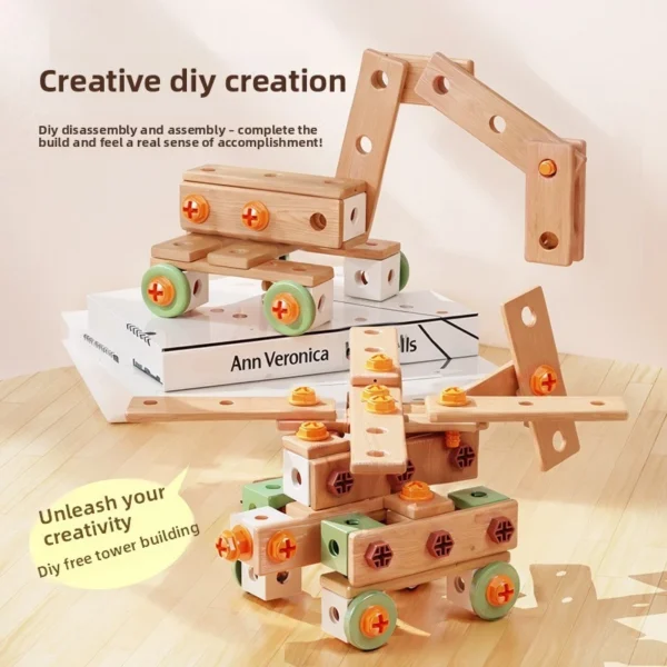DIY Screw Assembly Building Blocks