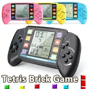 Random Tetris Brick Handheld Game