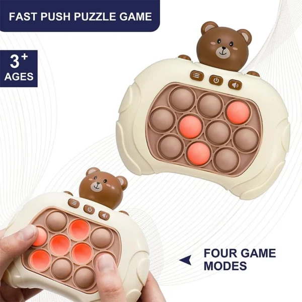 Quick Push Pop It Game Console